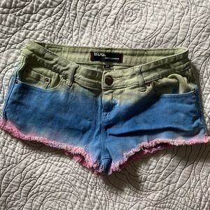 Urban Outfitters Denim Tie dye shorts